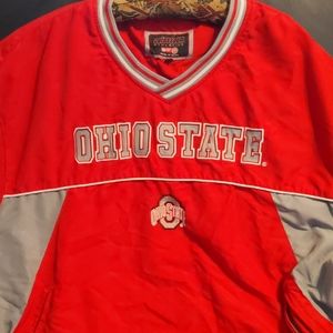 SOLD Heavy duty Ohio State jacket/sweater